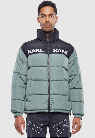 Karl Kani Winter jacket in Green: front