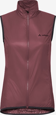 VAUDE Sportbodywarmer 'Matera' in Bruin: voorkant
