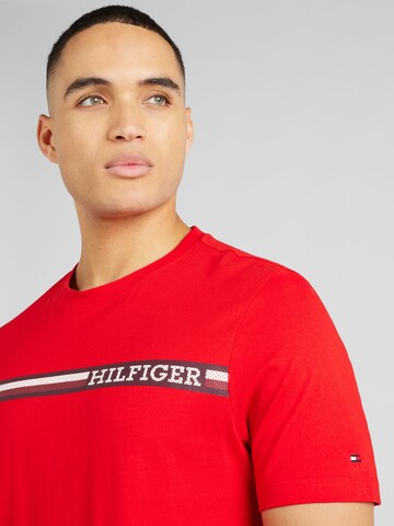 TOMMY HILFIGER Футболка в Красный