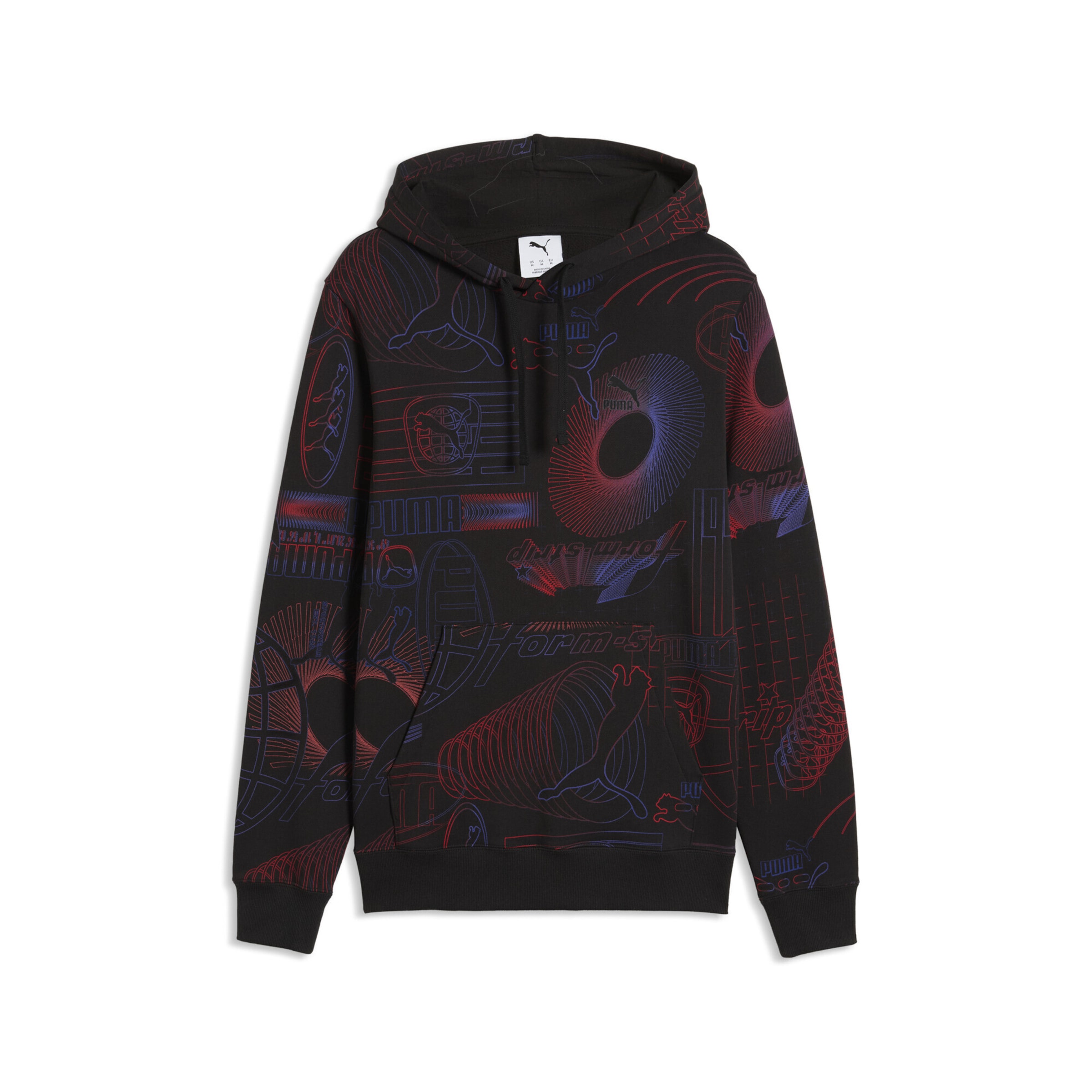 PUMA Sweatshirt in Schwarz: Vorderseite