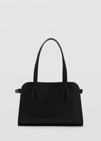 MANGO Shopper 'Gustave' in Schwarz