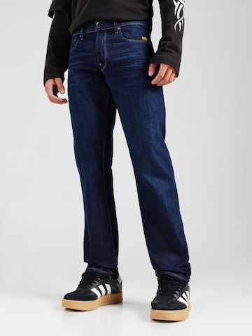 G-STAR Normalny krój Jeansy '3301' w kolorze niebieski: przód