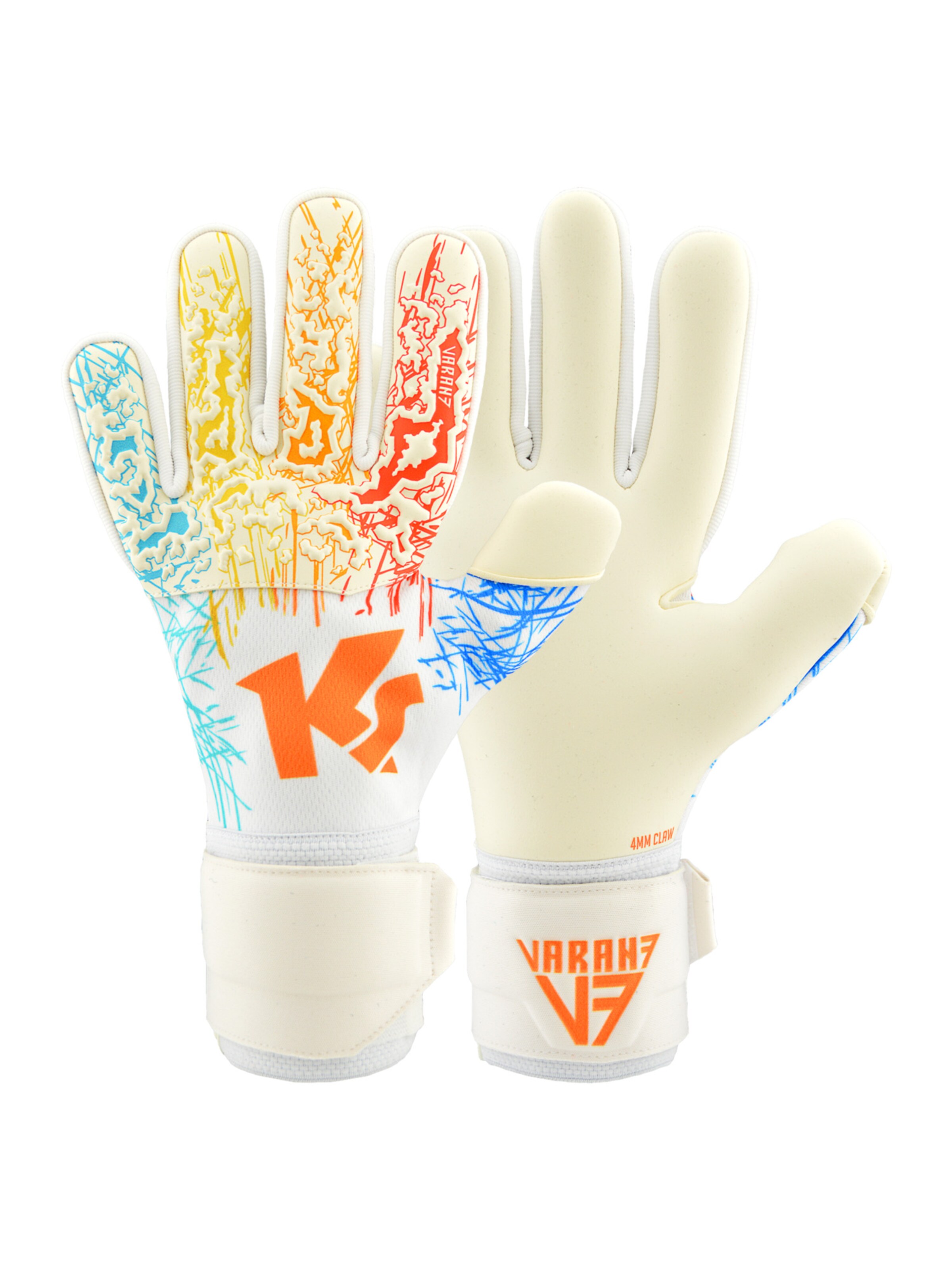 KEEPERsport Sporthandschuhe in Weiß: Vorderseite