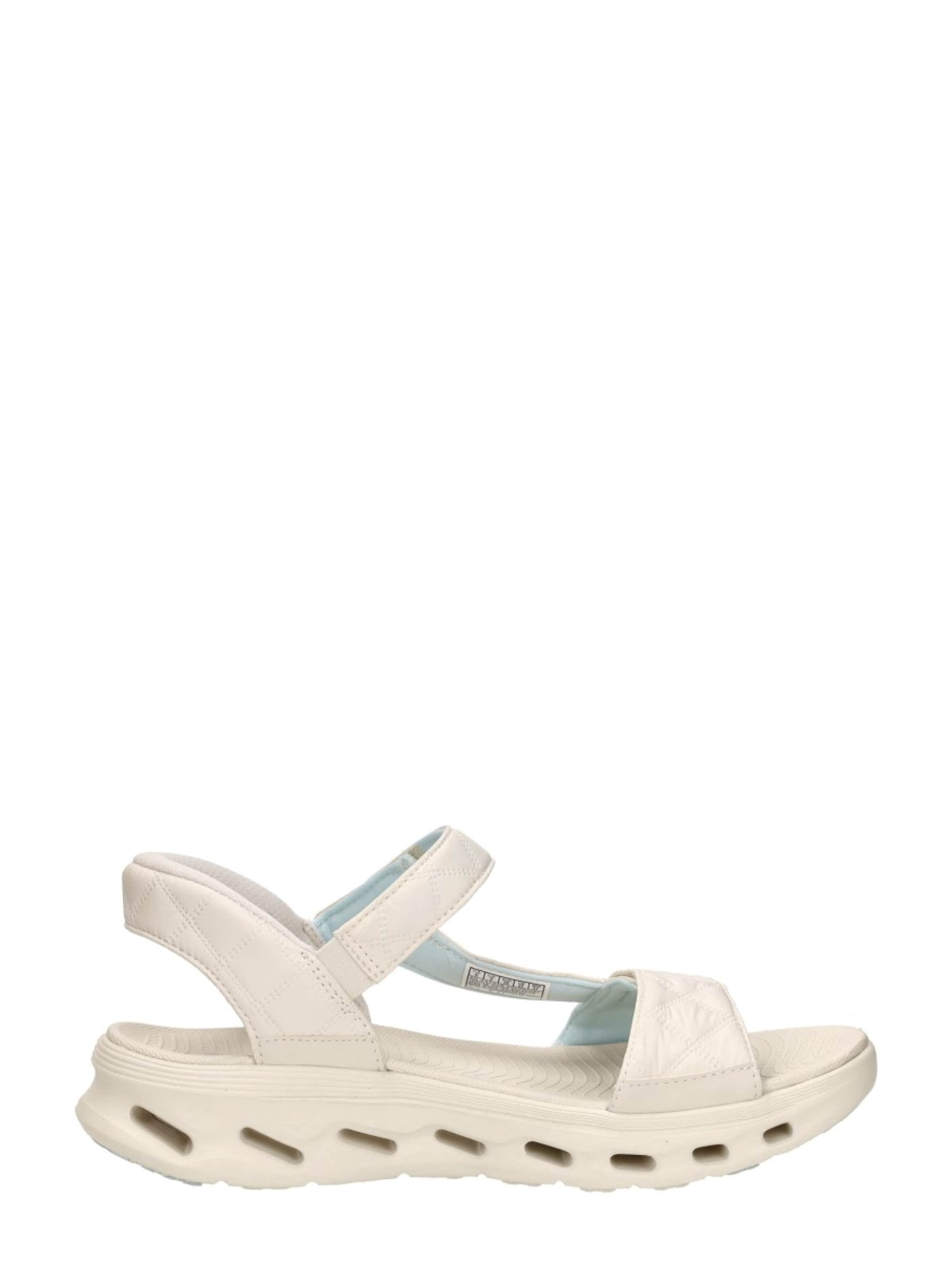 SKECHERS Sandaal 'Slip-Ins: Go Walk Glide Step 2.0' in Wit