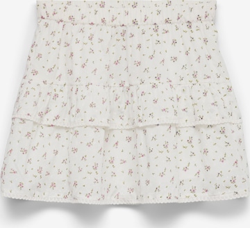 Vero Moda Girl Rok 'VMTrine' in Wit: voorkant