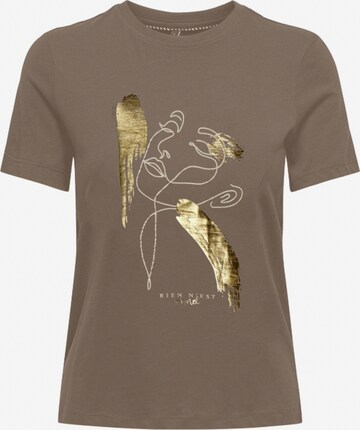 ONLY Shirt 'KITA' in Bruin: voorkant