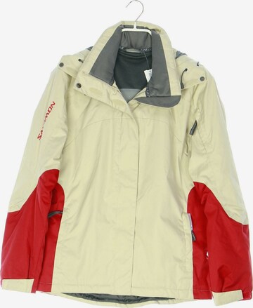 SALOMON Skijacke S in Beige: predná strana