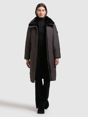 khujo Wintermantel 'Collie' in Grau