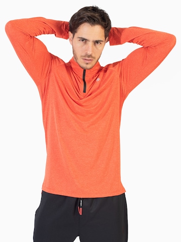 Spyder - Sweatshirt de desporto em laranja