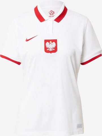 NIKE Tricot 'Poland 2020 Stadium Home' in Wit: voorkant