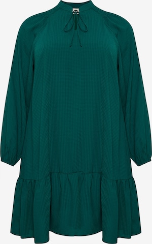 KAFFE CURVE Sukienka 'Dory' w kolorze zielony: przód