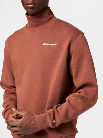 Sweat-shirt Champion Authentic Athletic Apparel en marron