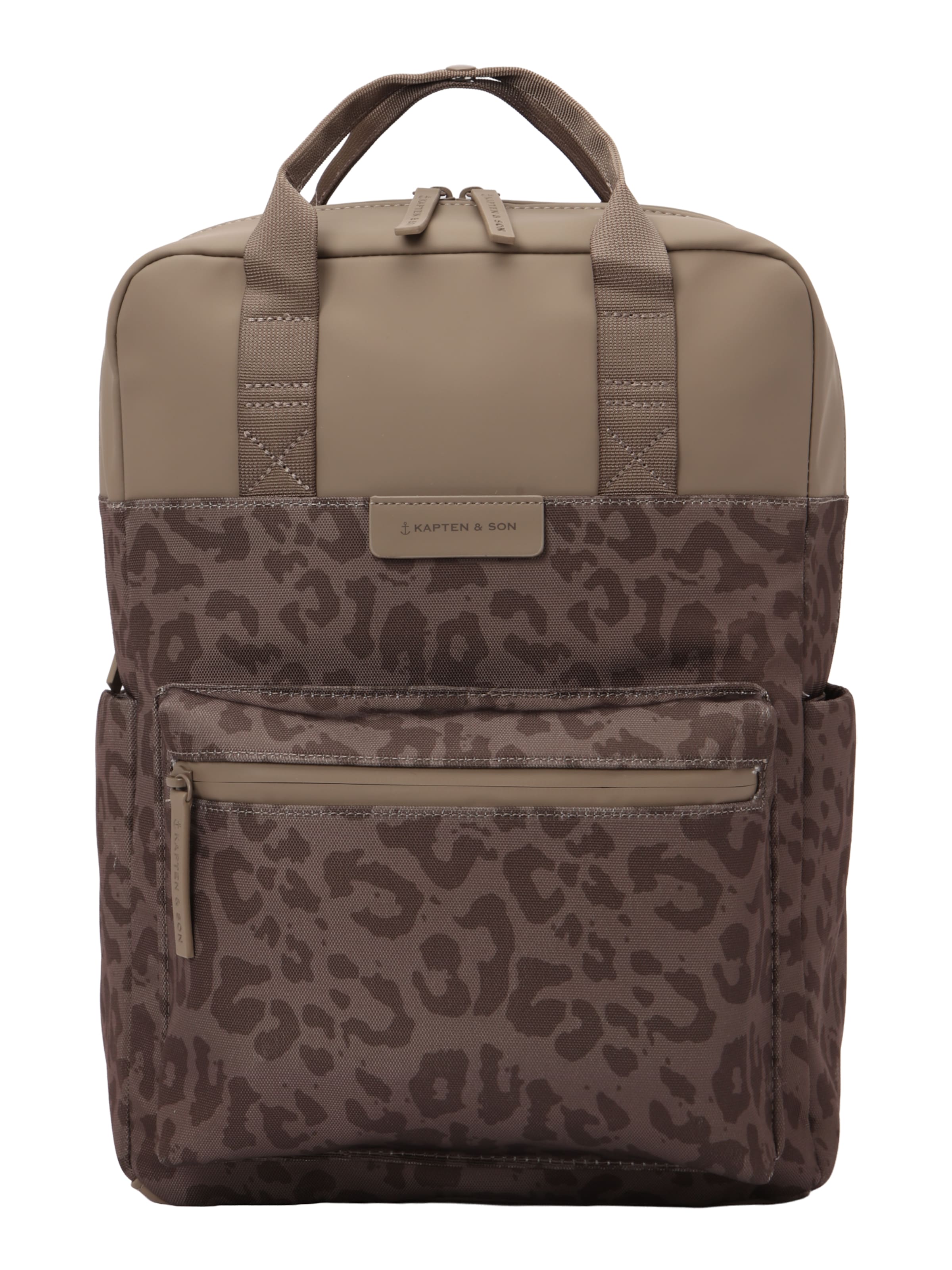 Kapten & Son Backpack 'Bergen Pro' in Brown: front