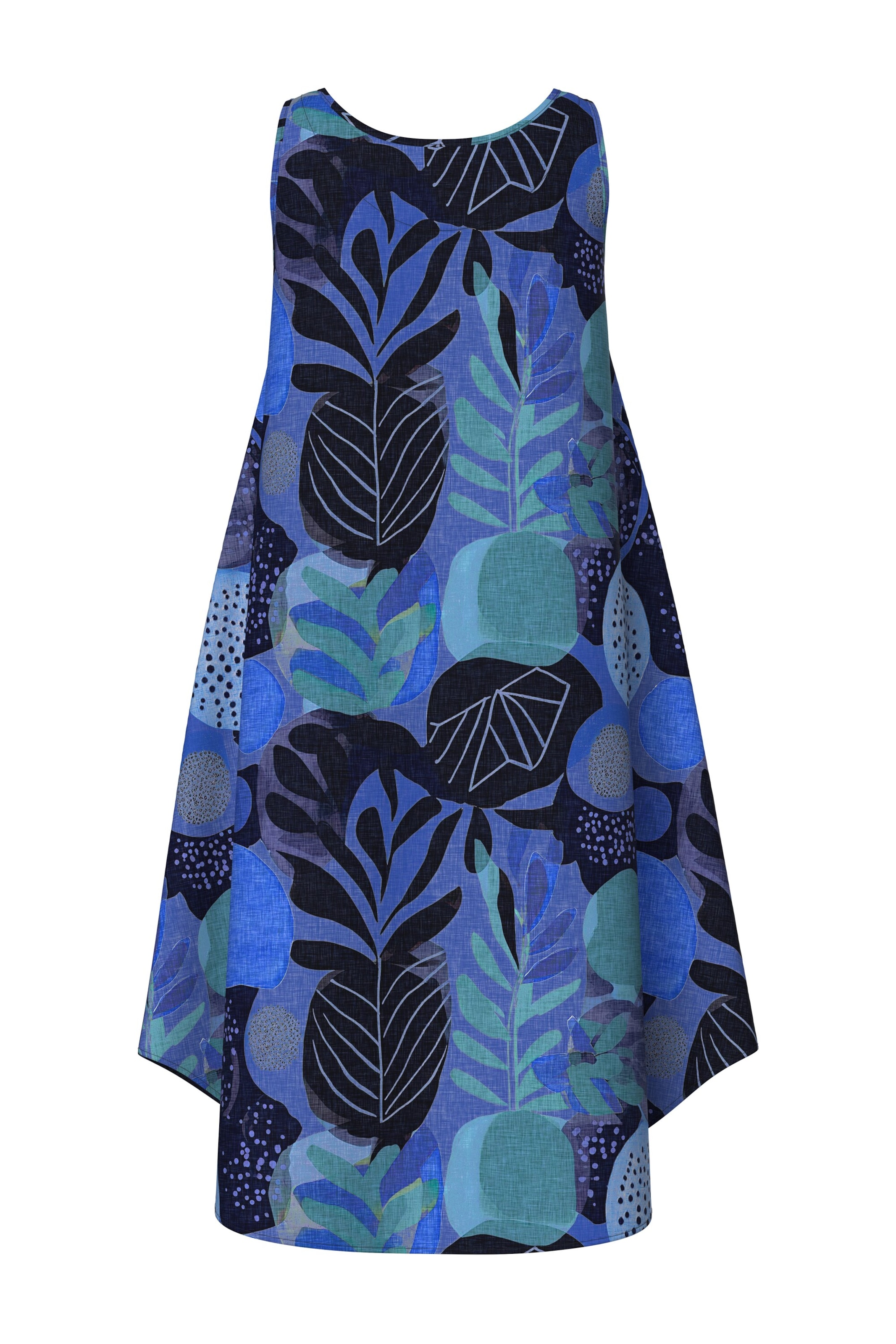 Ulla Popken Dress in Blue