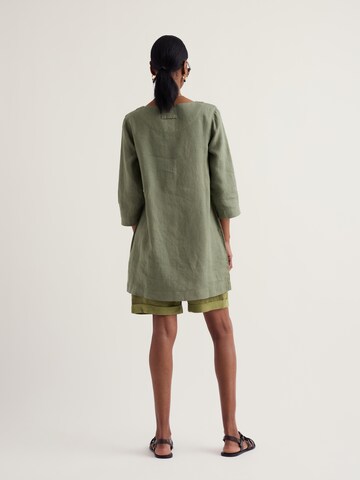 Tunica 'Harbour Wall' di Seasalt Cornwall in verde