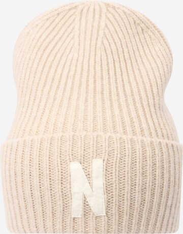 NORSE PROJECTS Beanie in Beige: front