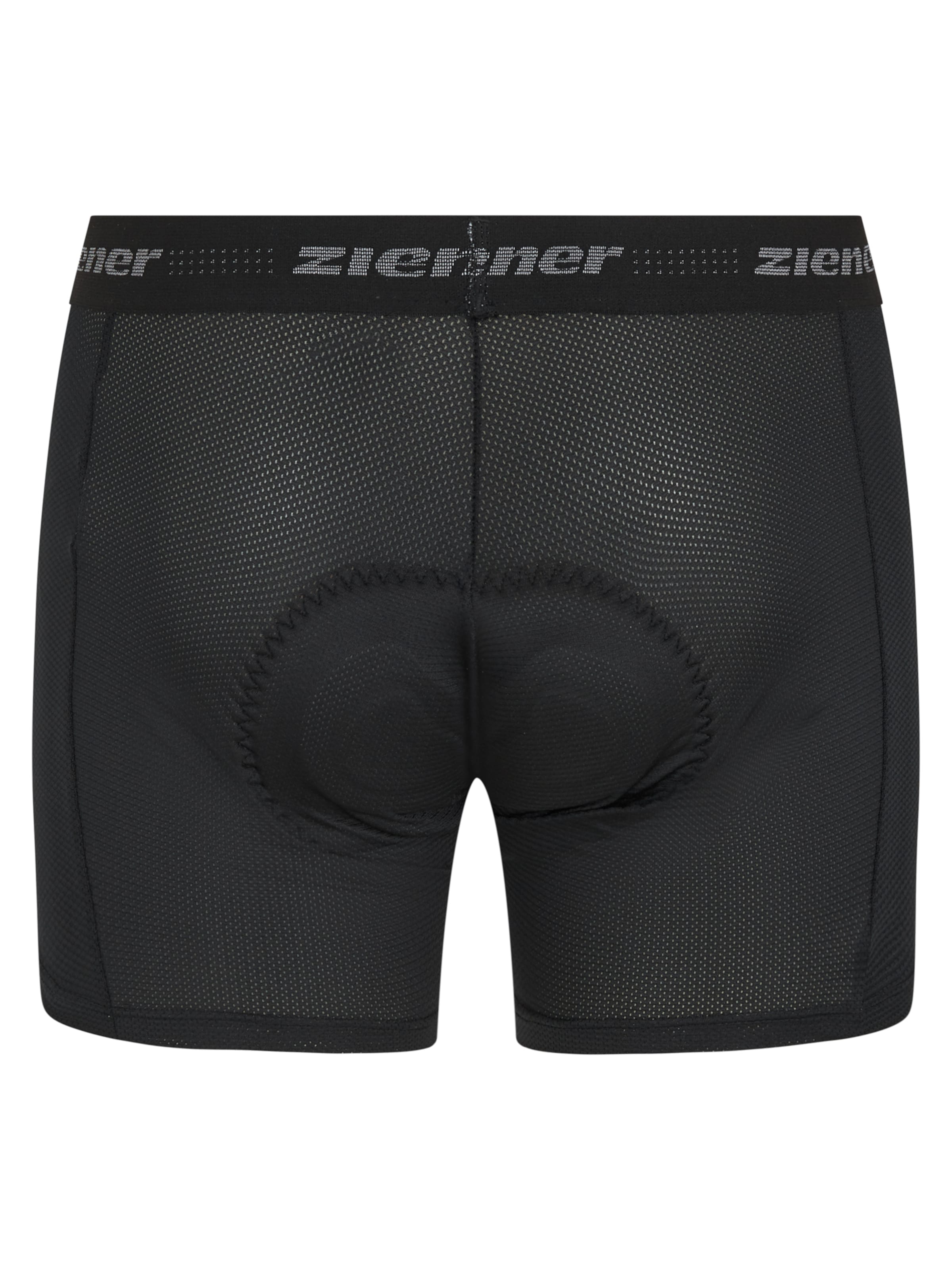 ZIENER Skinny Sportshorts 'Nenzi' in Schwarz