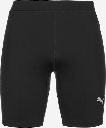 PUMA Sportunterhose 'Liga' in Schwarz: Vorderseite