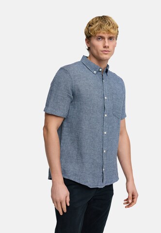 Kronstadt Regular Fit Hemd in Blau