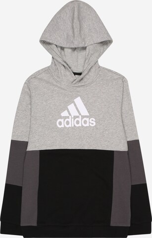 ADIDAS SPORTSWEAR Sportsweatshirt 'Colourblock' in Grau: predná strana