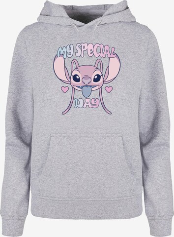ABSOLUTE CULT Sweatshirt 'Lilo and Stitch - Special Day' in Grey: front