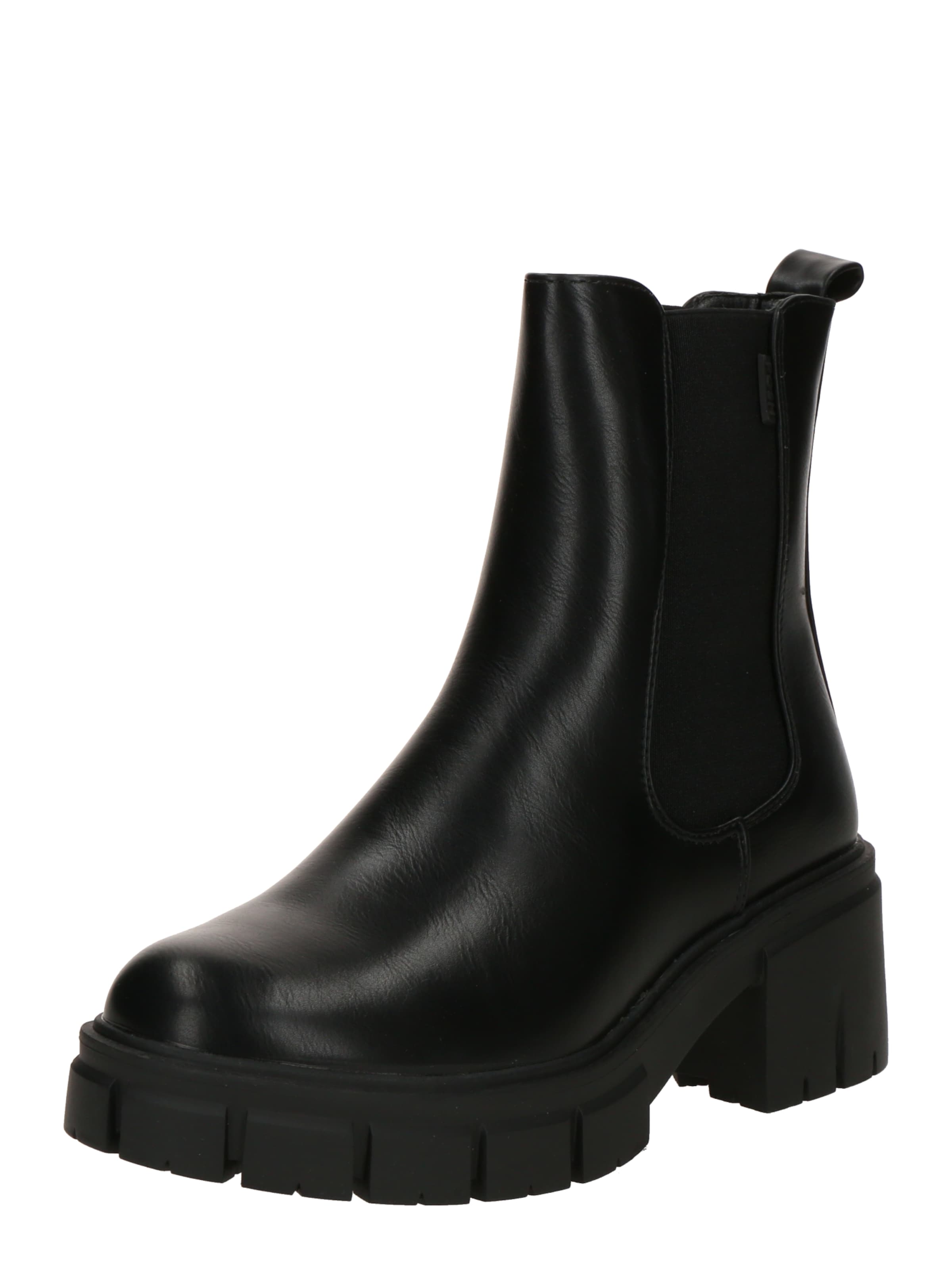 Chelsea Boots 'Noor' POSH by Poelman en noir : devant