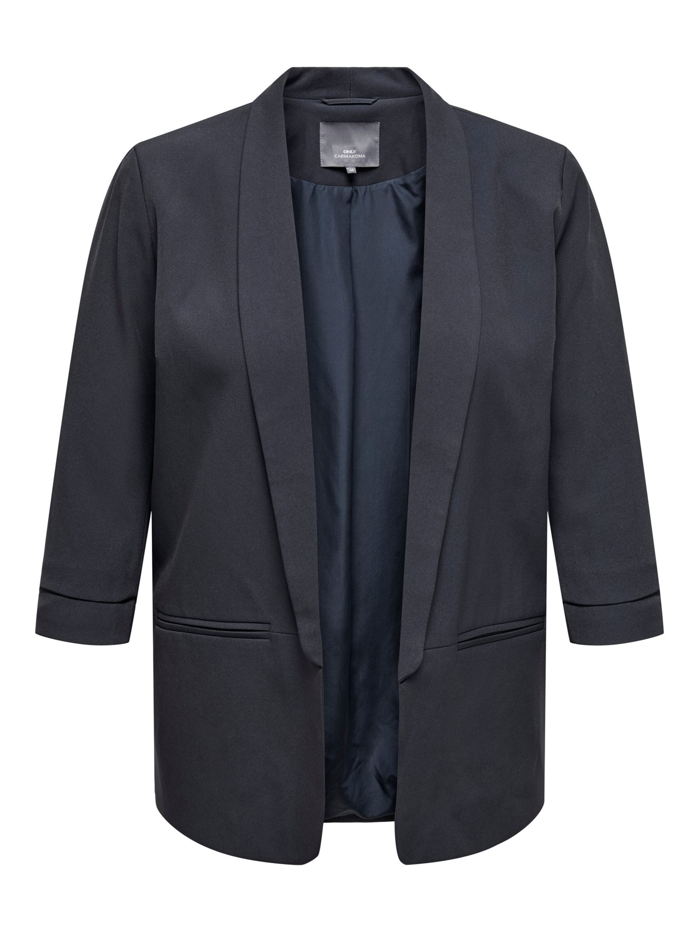 Blazer 'Elly' di ONLY Carmakoma in blu: frontale