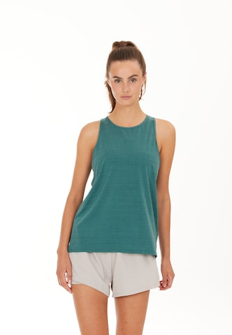 Athlecia Sports Top 'Mota' in Green: front