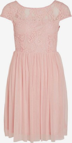 VILA Cocktail Dress in Pink: front