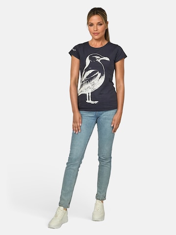 salzhaut Shirt 'Ülk' in Blauw