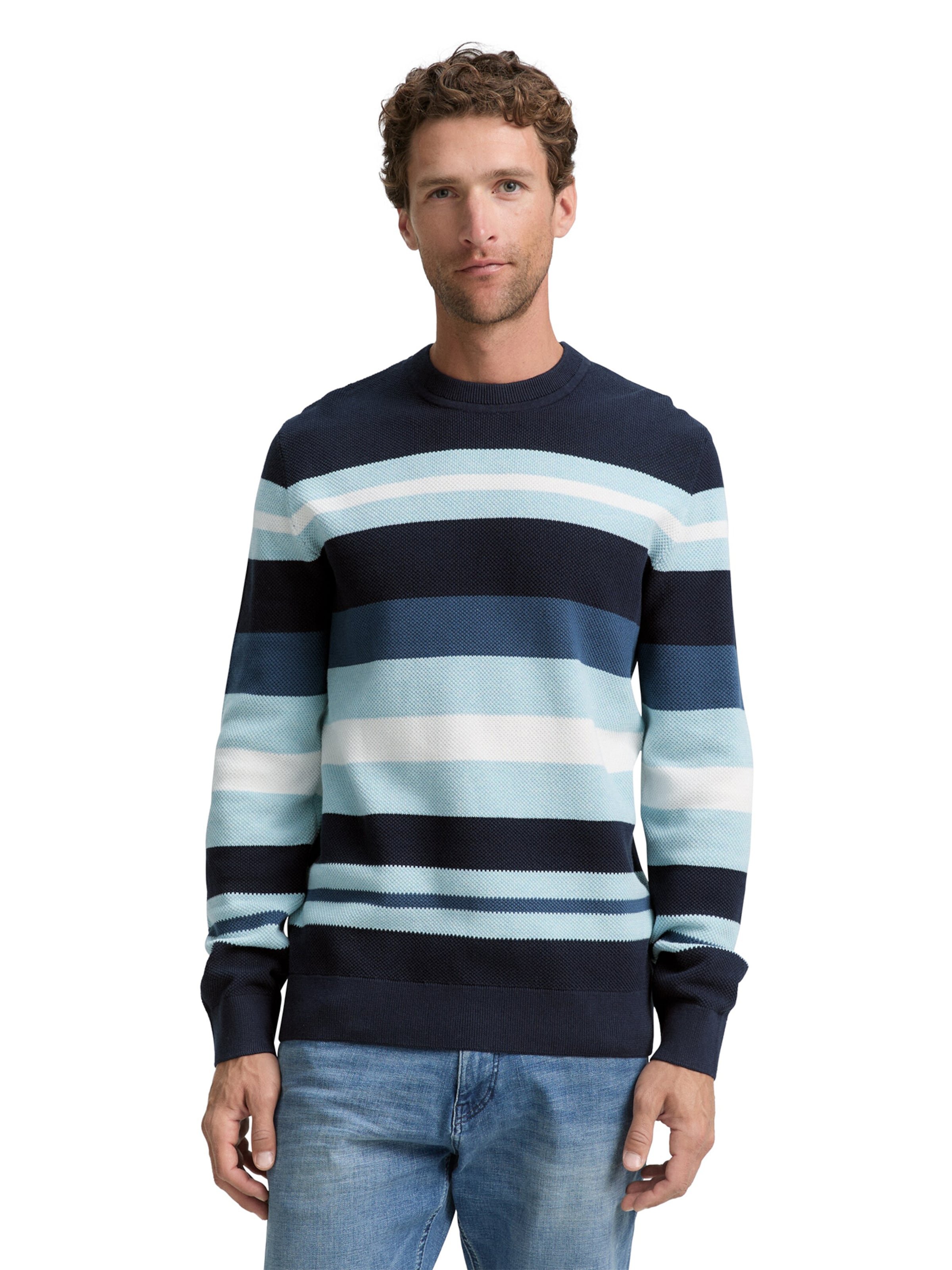 TOM TAILOR - Jersey en azul: frente
