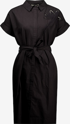 Deeluxe Blusenkleid 'Zohina' in Schwarz: Vorderseite