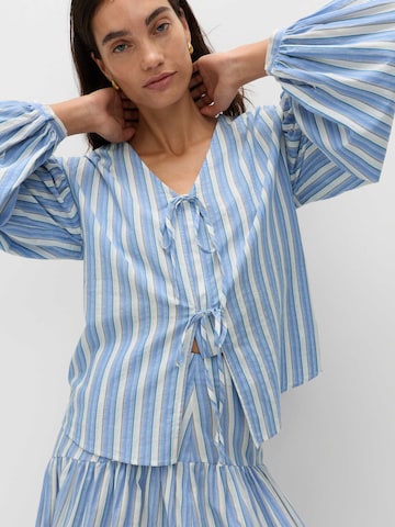 Marks & Spencer Bluse in Blau