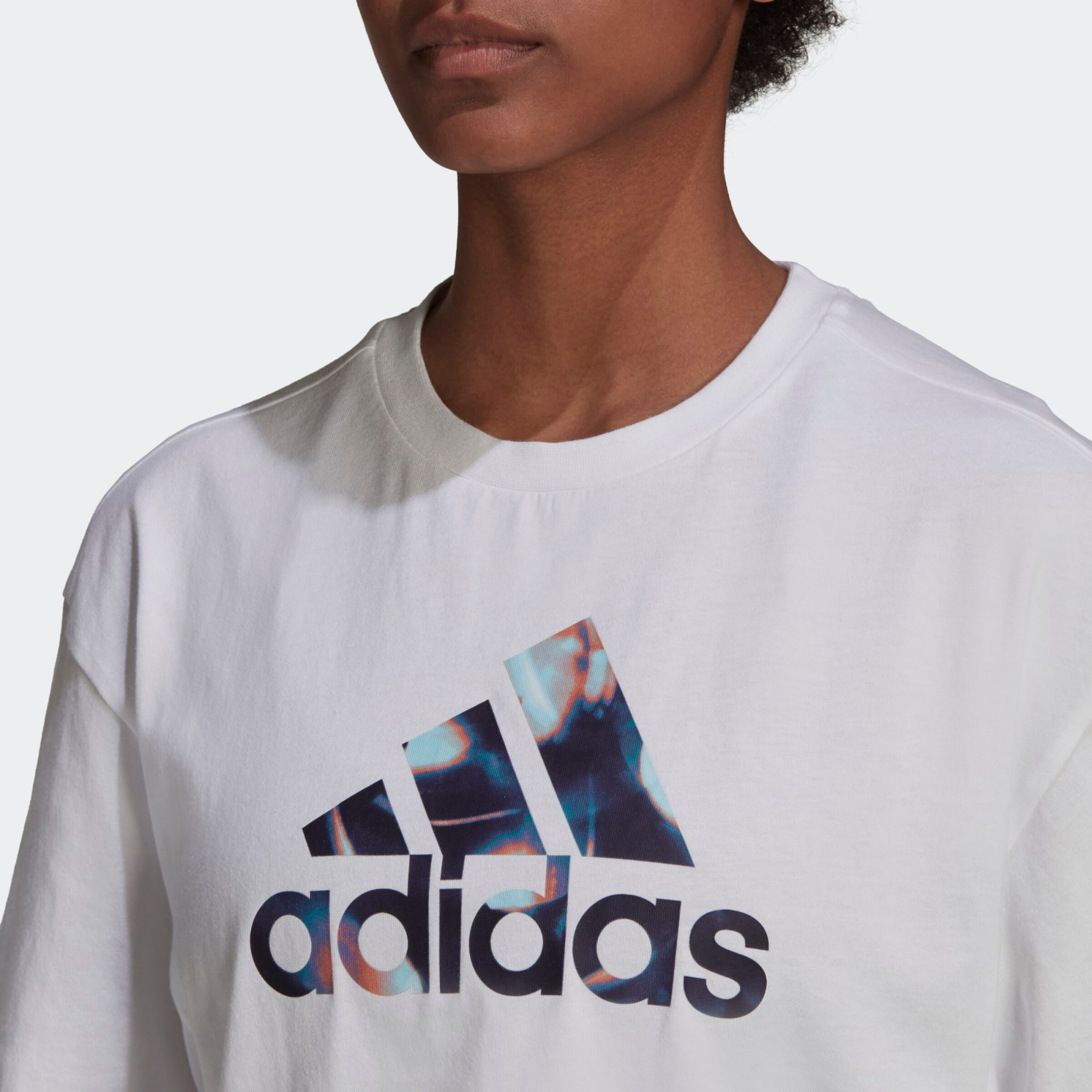 Disciplines sportives T-shirt fonctionnel ADIDAS PERFORMANCE en Blanc 