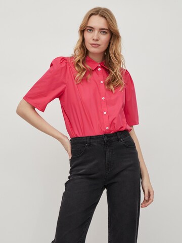 VILA Blouse in Pink: front