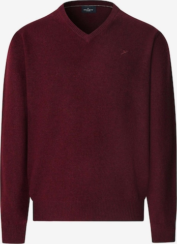 Pull-over Hackett London en rouge : devant