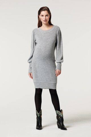 Supermom Dress in Grey: front