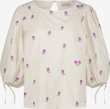 Fabienne Chapot Blouse in Beige: voorkant