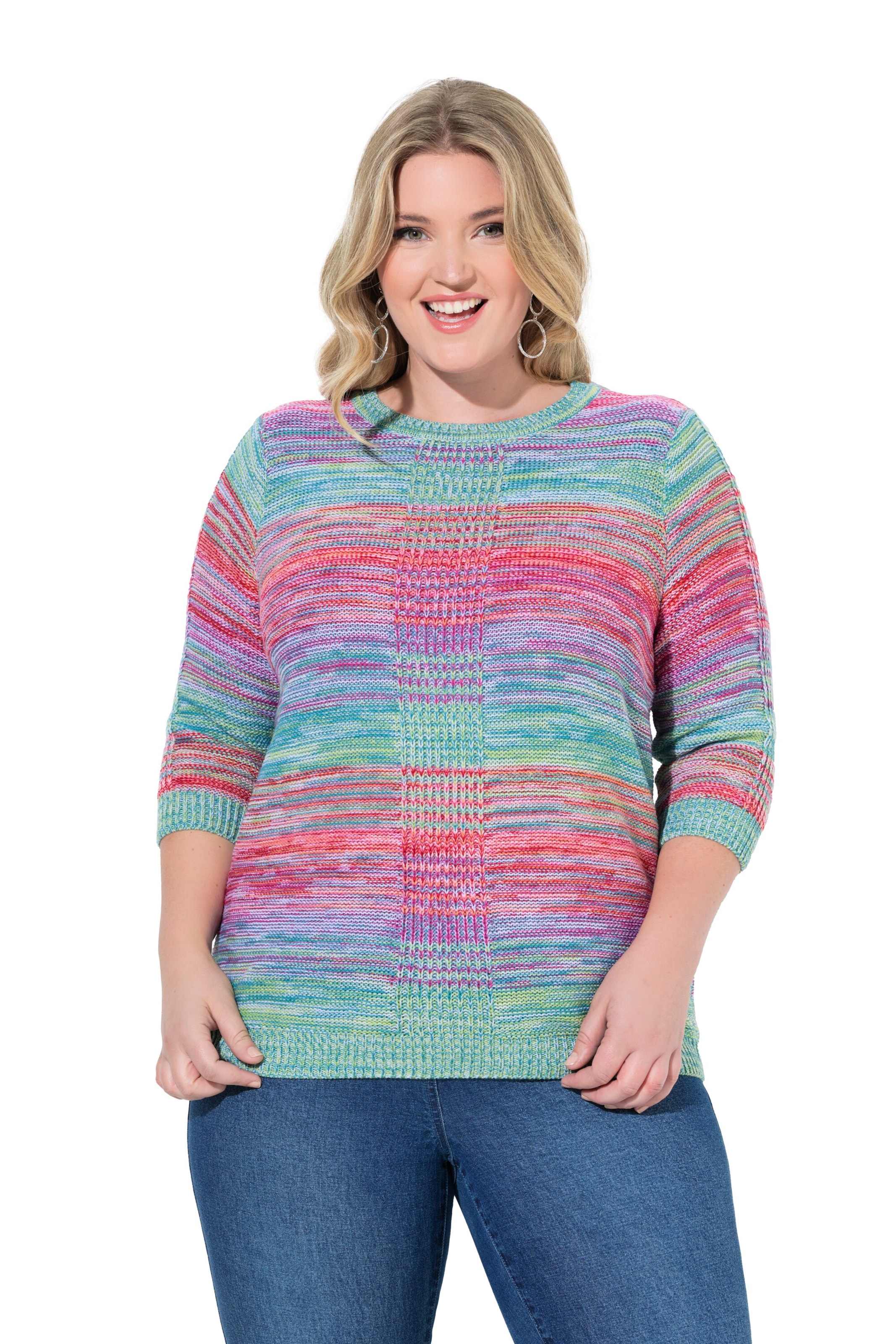 MIAMODA Sweater in Blue: front