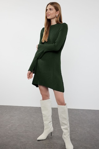 Trendyol - Vestido de punto en verde
