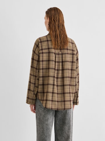 ROUGE EDIT - Blusa en marrón