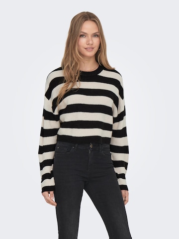 ONLY Sweater 'Malavi' in Black: front