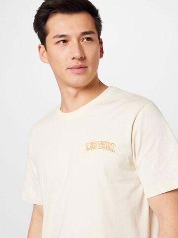 Les Deux - Camiseta 'Blake' en beige