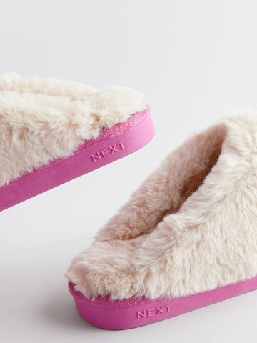 Next - Zapatillas de casa en rosa