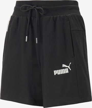 PUMA Regular Hose 'Around The Block' in Schwarz: predná strana