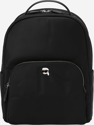 Karl Lagerfeld Reppu 'IKON' värissä musta: etupuoli