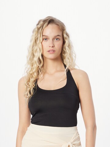 NLY by Nelly Top in Black: front