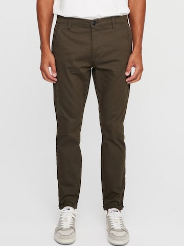 Effilé Pantalon chino 'Pisa K3280 Dale' GABBA en vert : devant
