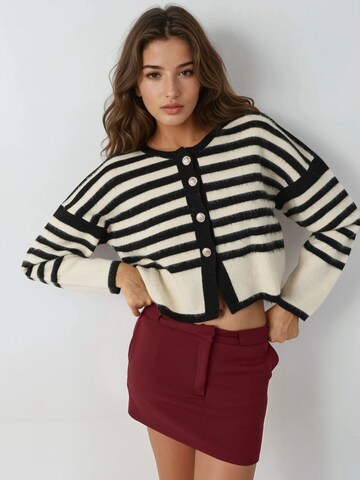 My fashion Knit Cardigan 'Strickjacken' in Black: front