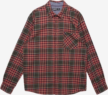 BIG STAR Button Up Shirt 'Koner' in Green: front